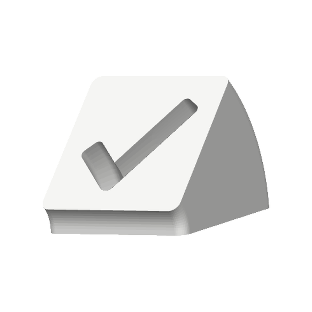 Magnetische figuurtjes voor je NFC-display - Checkmark