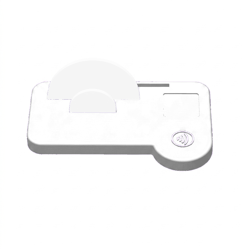 NFC-display basis met magneten (1 vakje + visitekaarthouder)