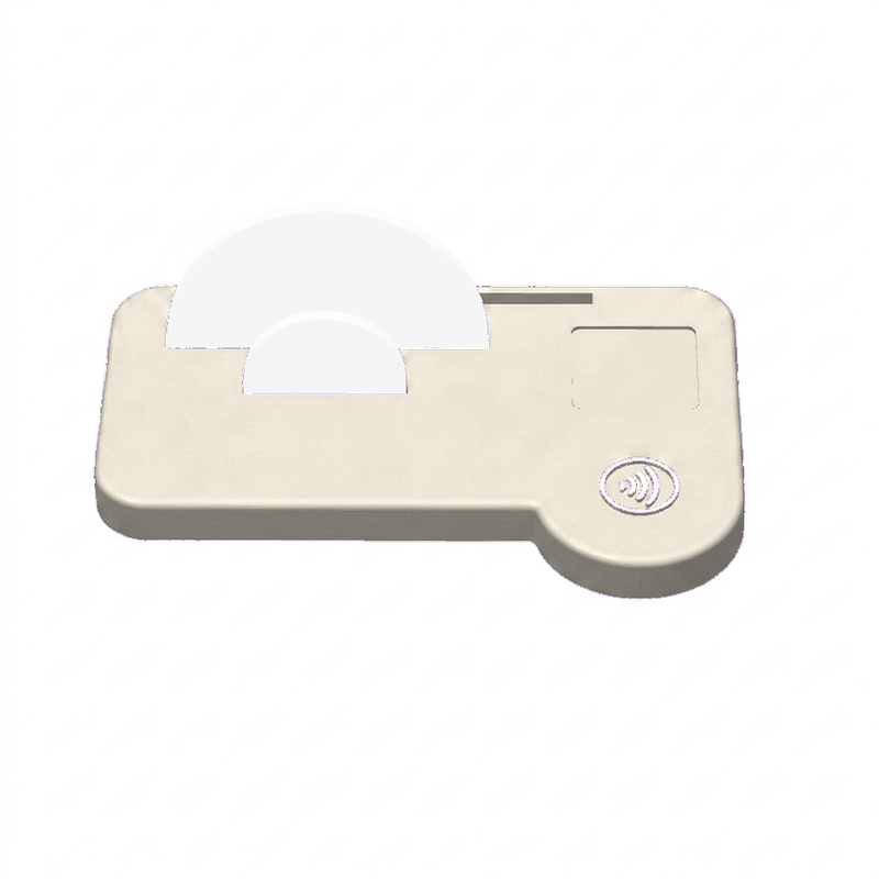 NFC-display basis met magneten (1 vakje + visitekaarthouder)