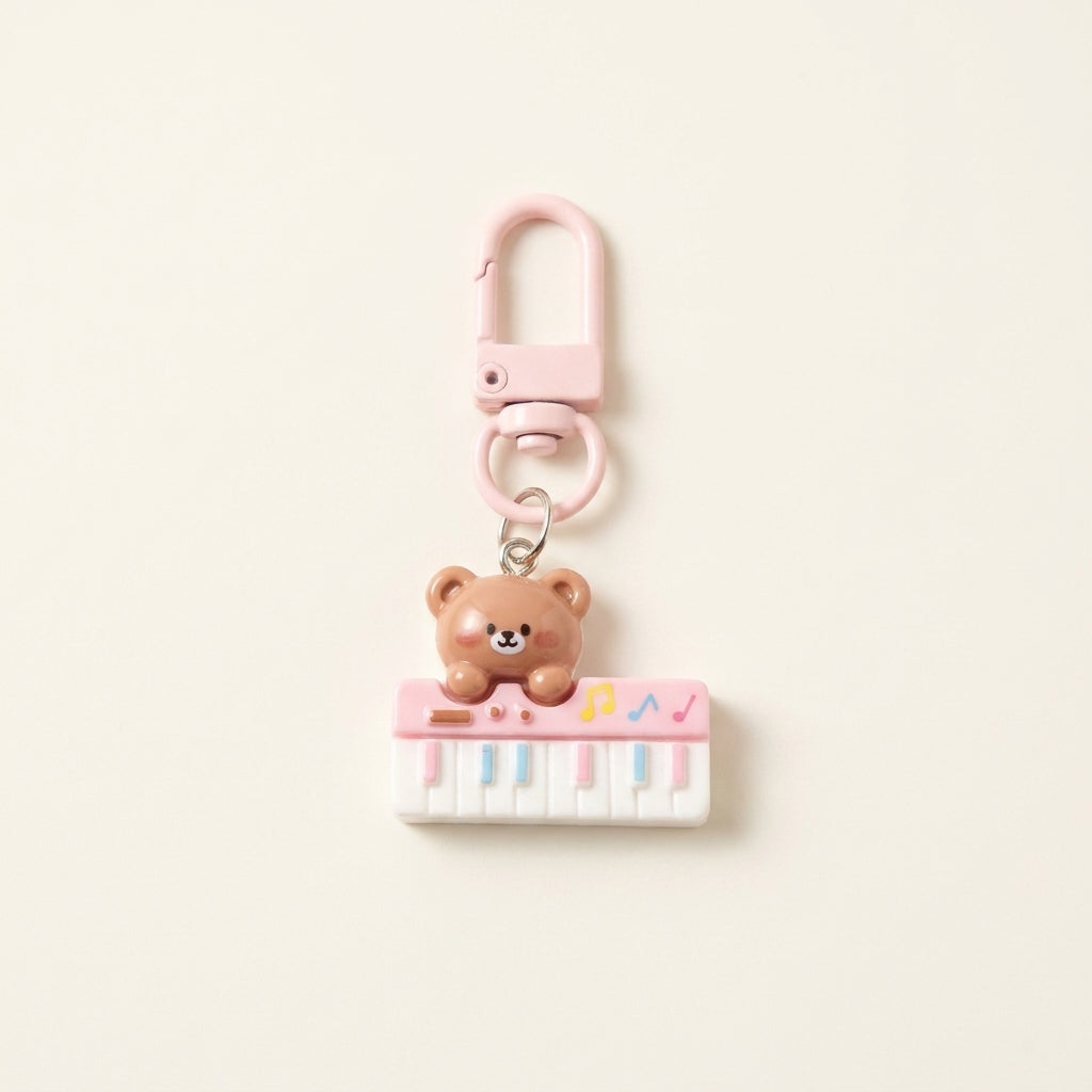 Roze beren charms