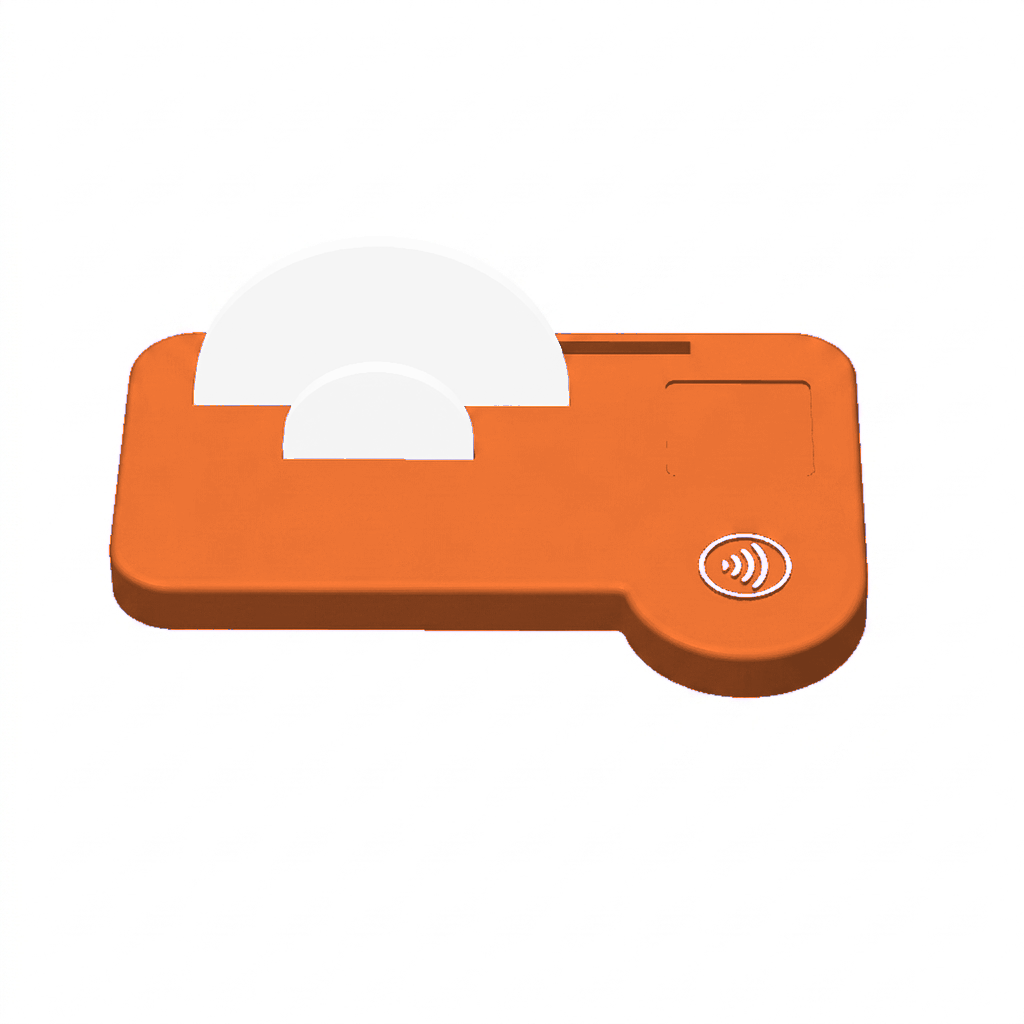 NFC-display basis met magneten (1 vakje + visitekaarthouder)