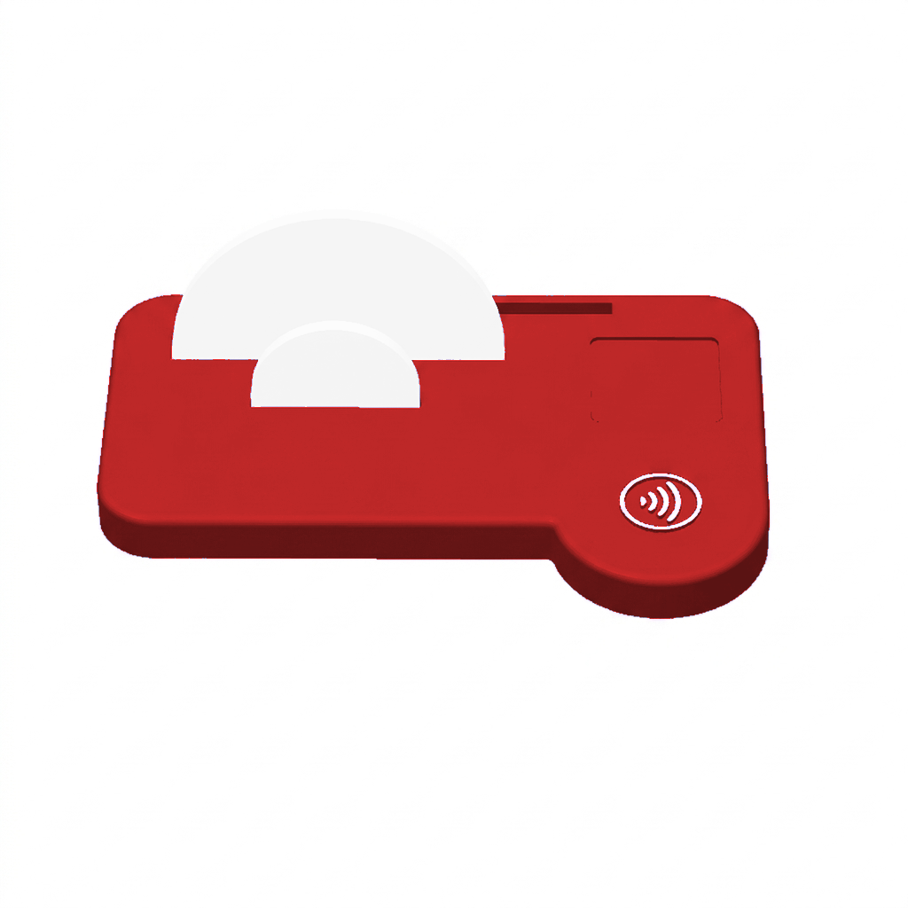 NFC-display basis met magneten (1 vakje + visitekaarthouder)