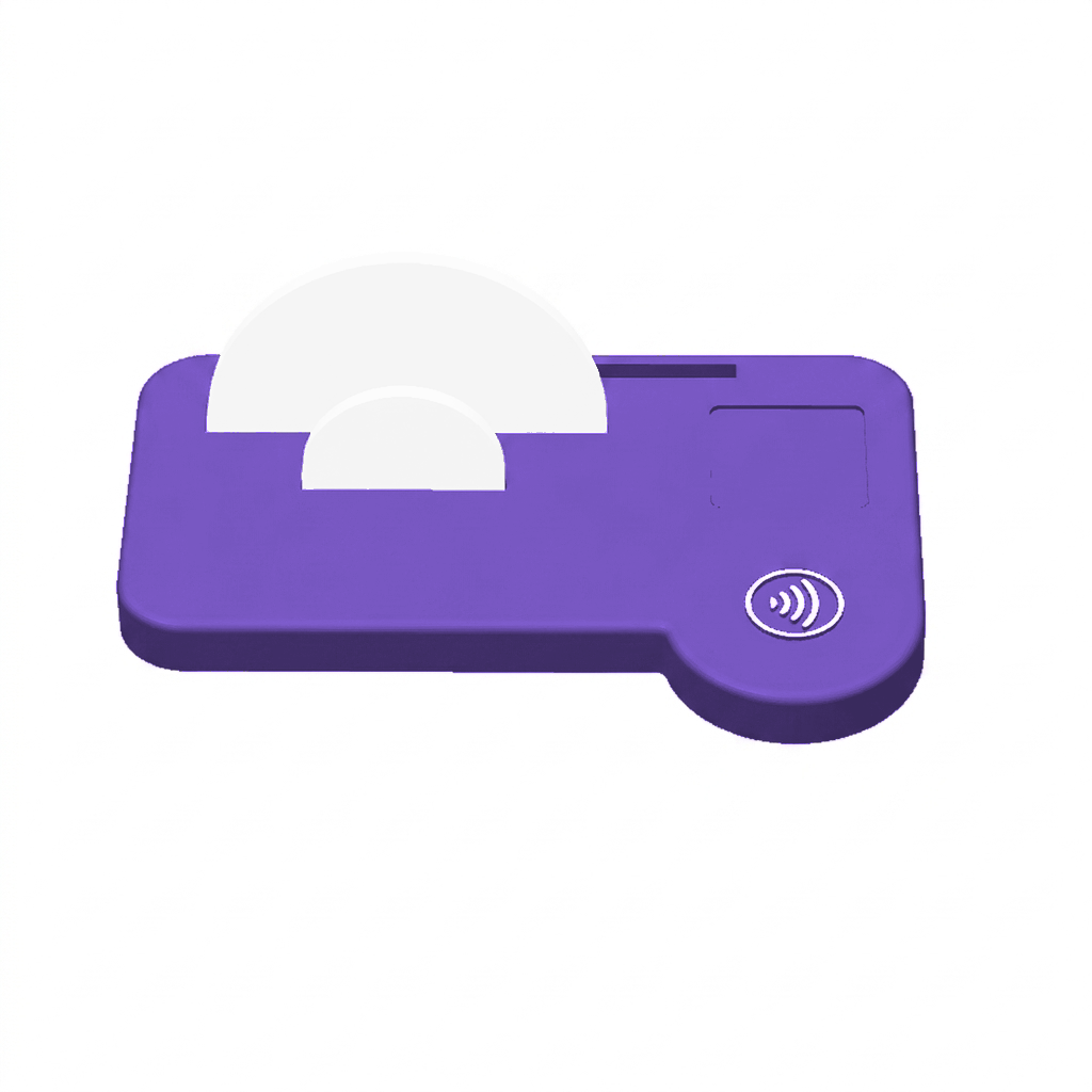 NFC-display basis met magneten (1 vakje + visitekaarthouder)