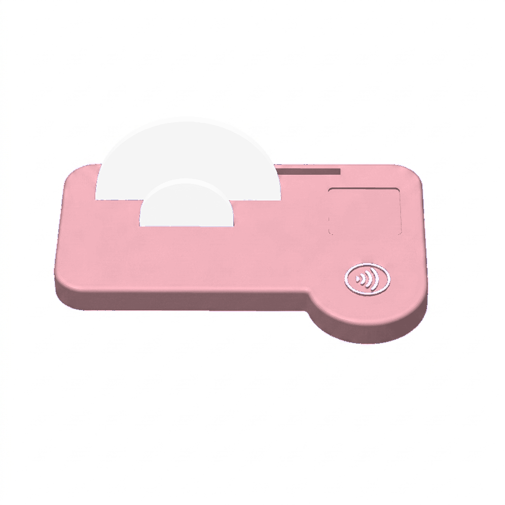 NFC-display basis met magneten (1 vakje + visitekaarthouder)