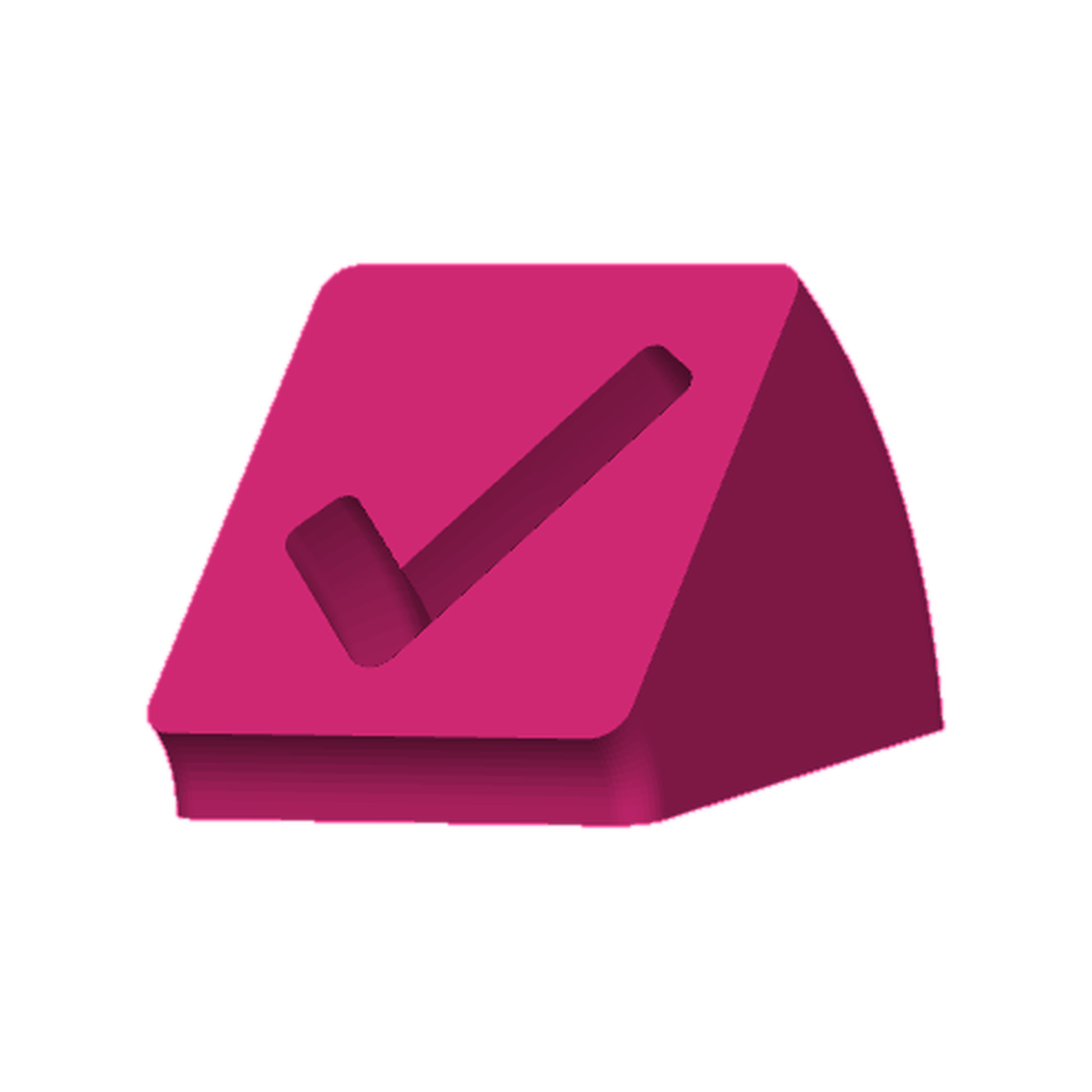 Magnetische figuurtjes voor je NFC-display - Checkmark