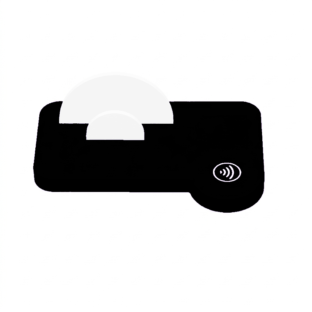 NFC-display basis met magneten (1 vakje + visitekaarthouder)