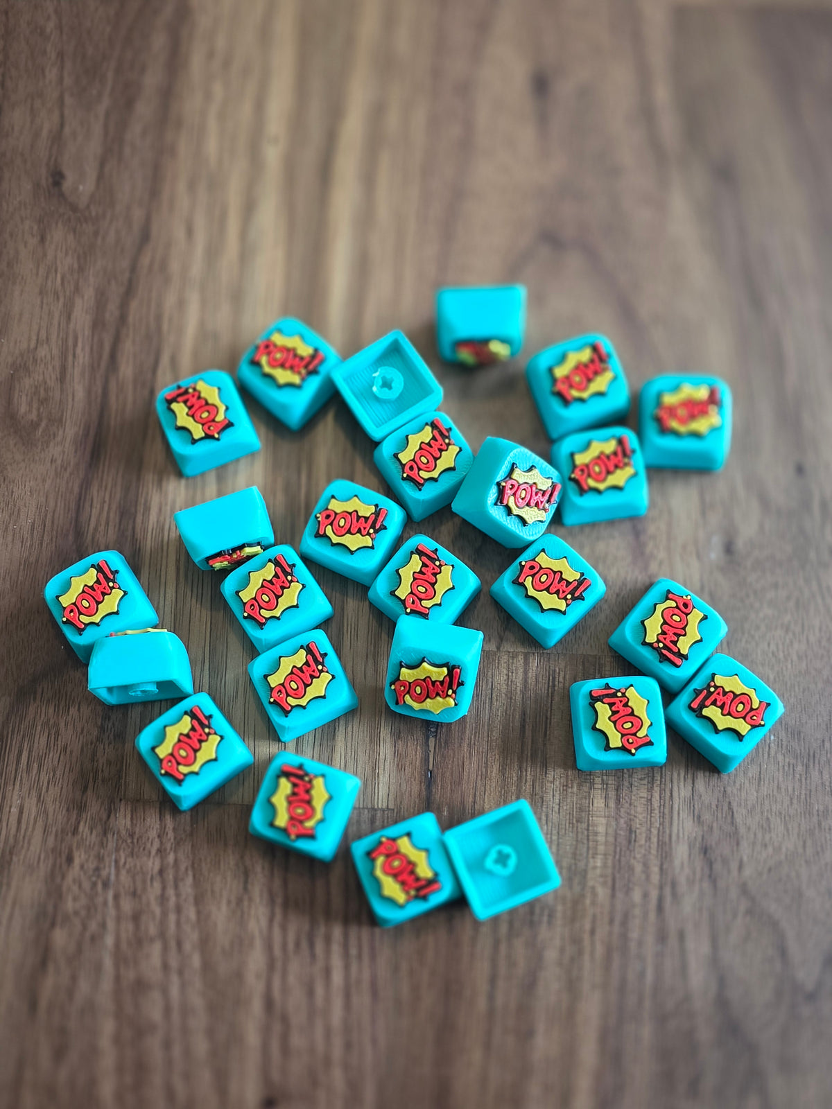 Pow keycap voor je clicker