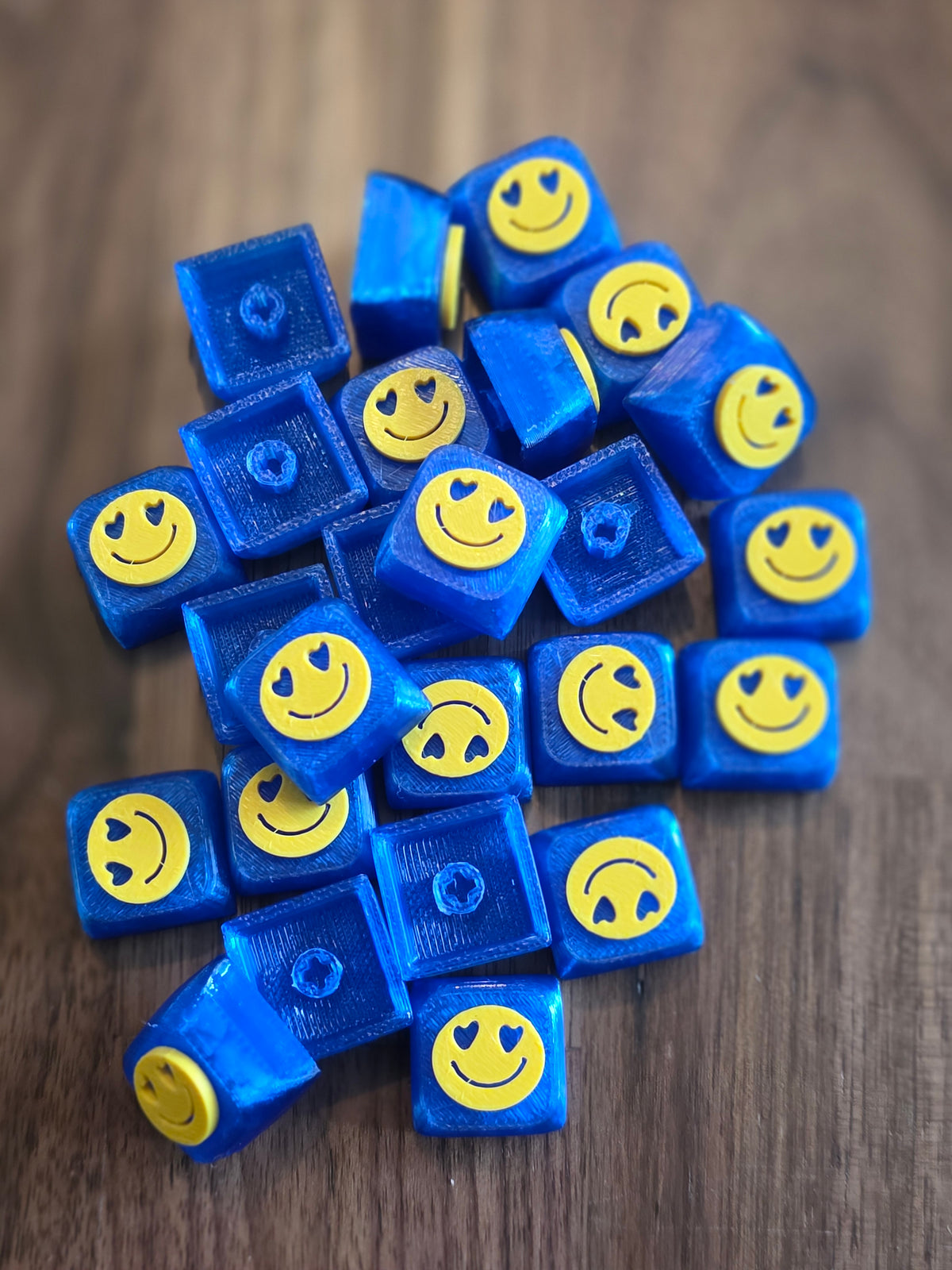 Smiley keycap voor je clicker