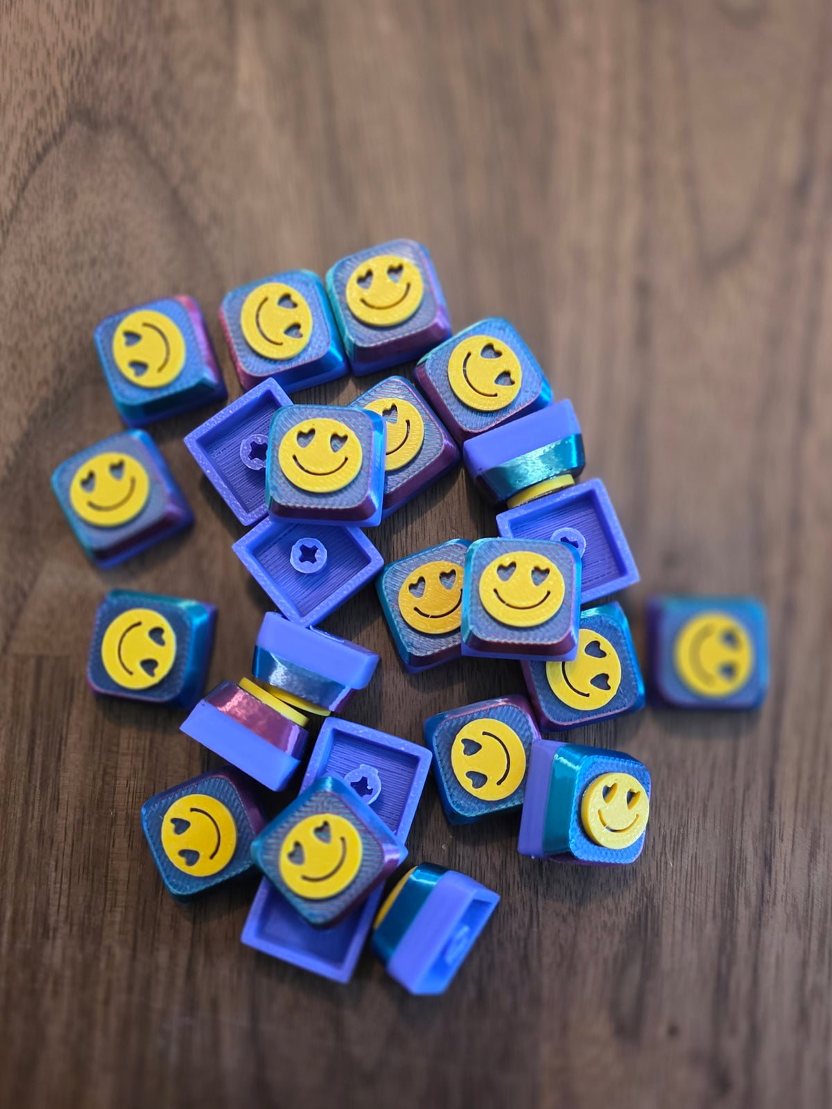 Smiley keycap voor je clicker