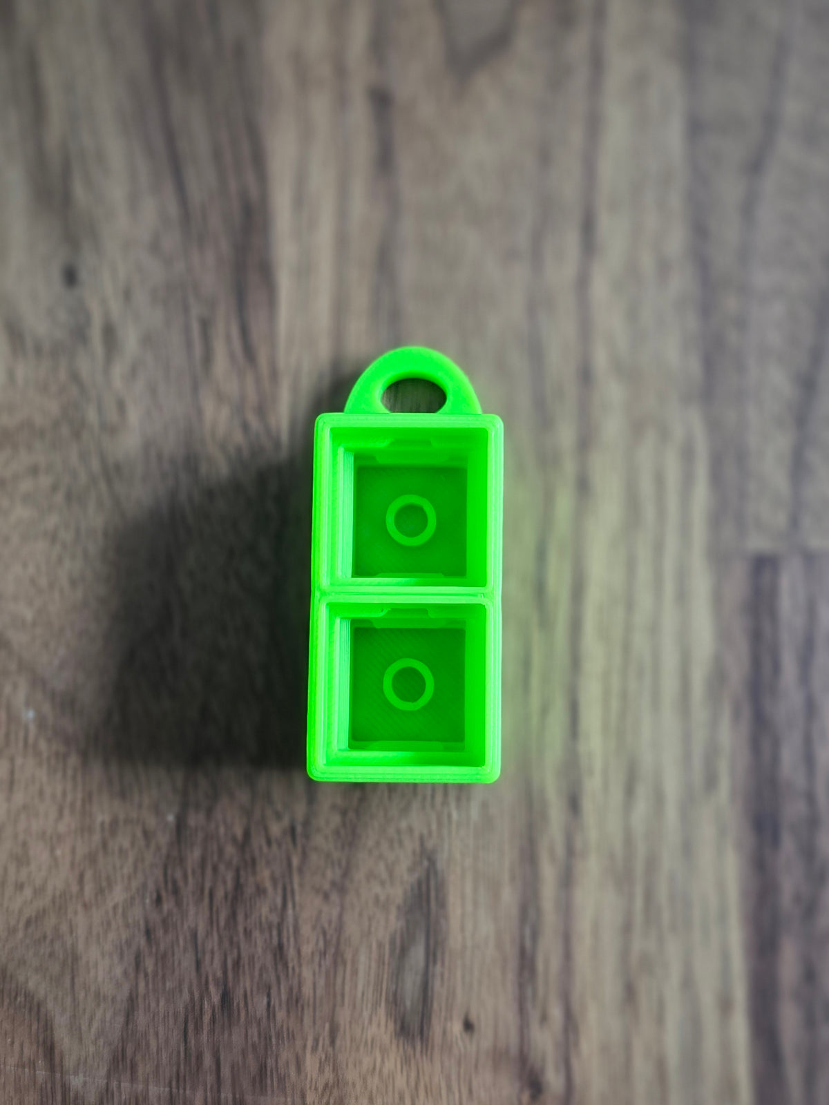 Clicker base met sleutelhanger (2 vakjes)