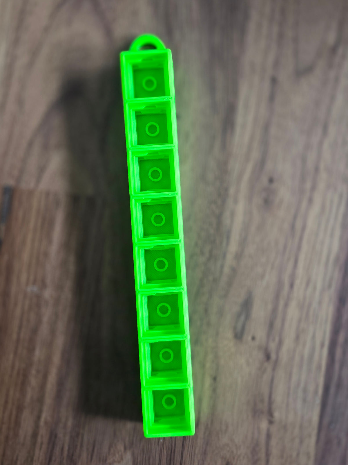 Clicker base met sleutelhanger (8 vakjes)