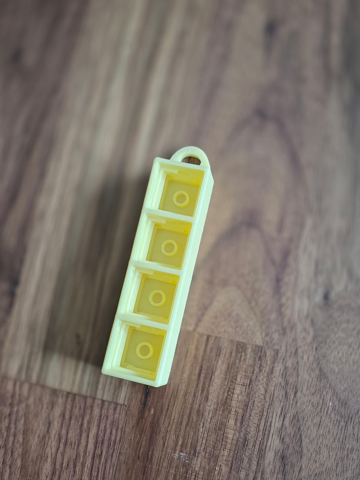 Clicker base met sleutelhanger (4 vakjes)