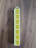 Clicker base met sleutelhanger (7 vakjes)