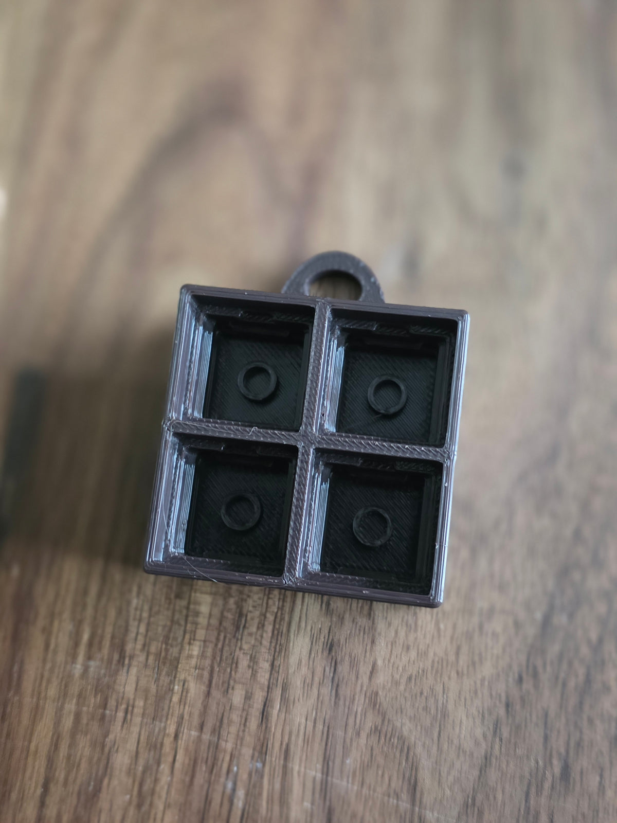 Clicker base met sleutelhanger (4 vakjes box)