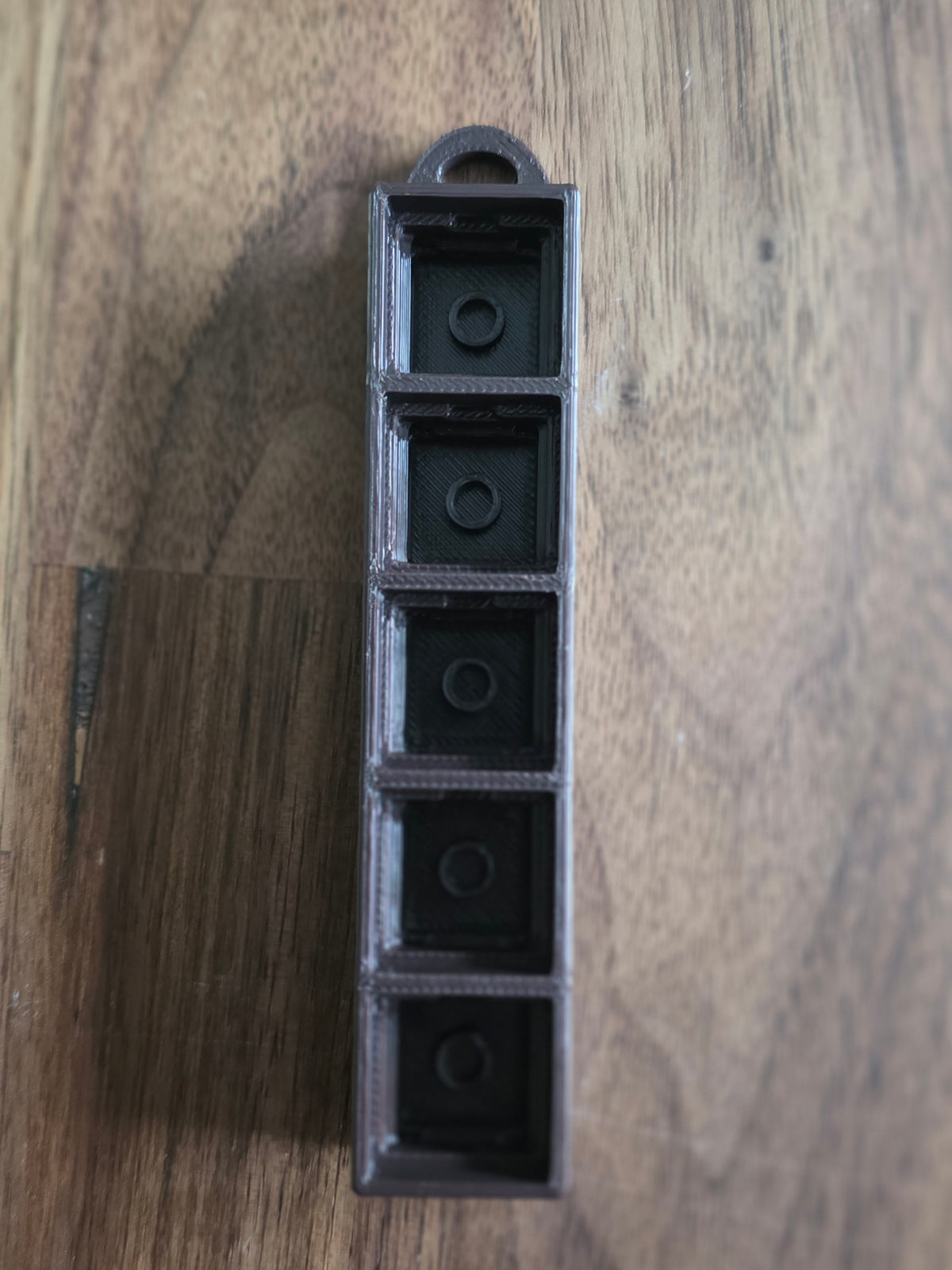 Clicker base met sleutelhanger (5 vakjes)