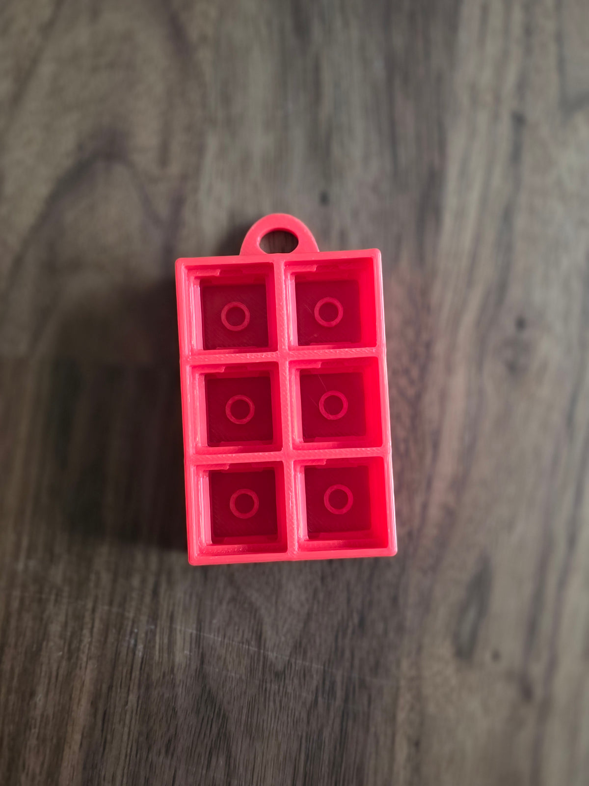 Clicker base met sleutelhanger (6 vakjes box)