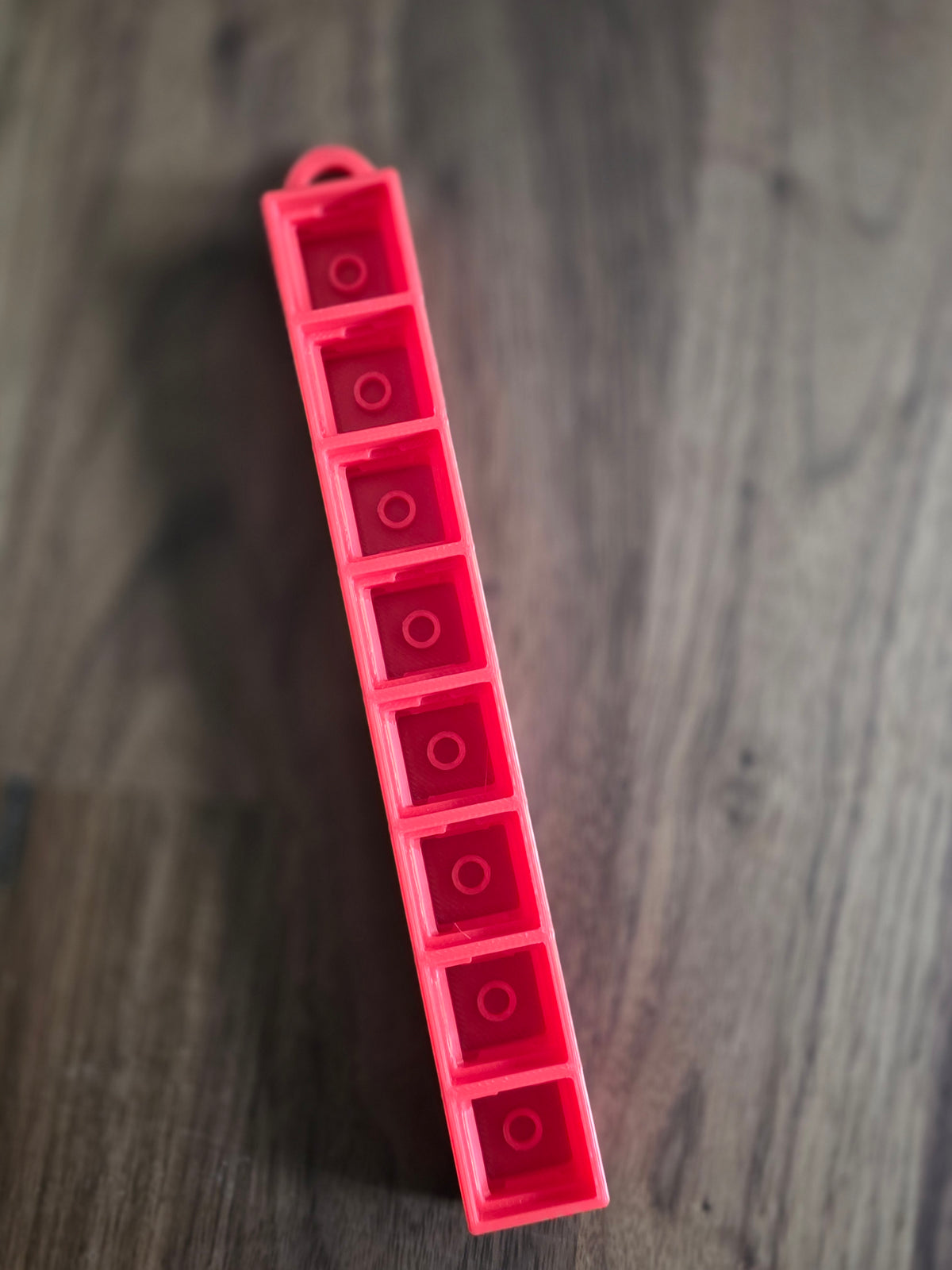 Clicker base met sleutelhanger (8 vakjes)