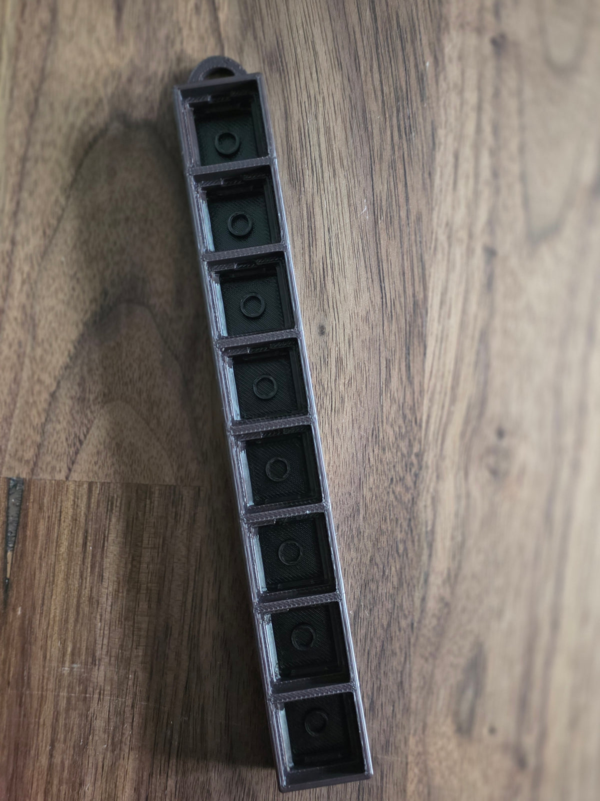 Clicker base met sleutelhanger (8 vakjes)