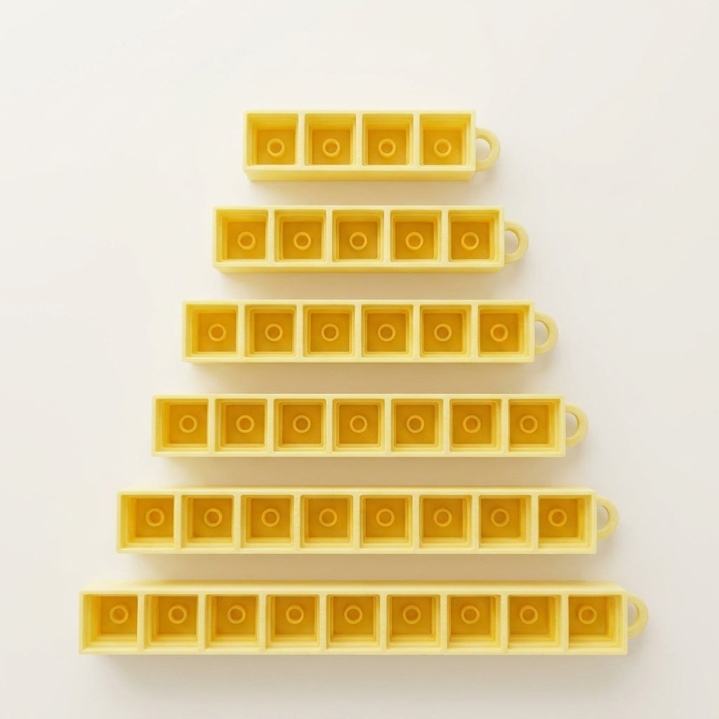 Clicker base met sleutelhanger (4 tot 9 vakjes)