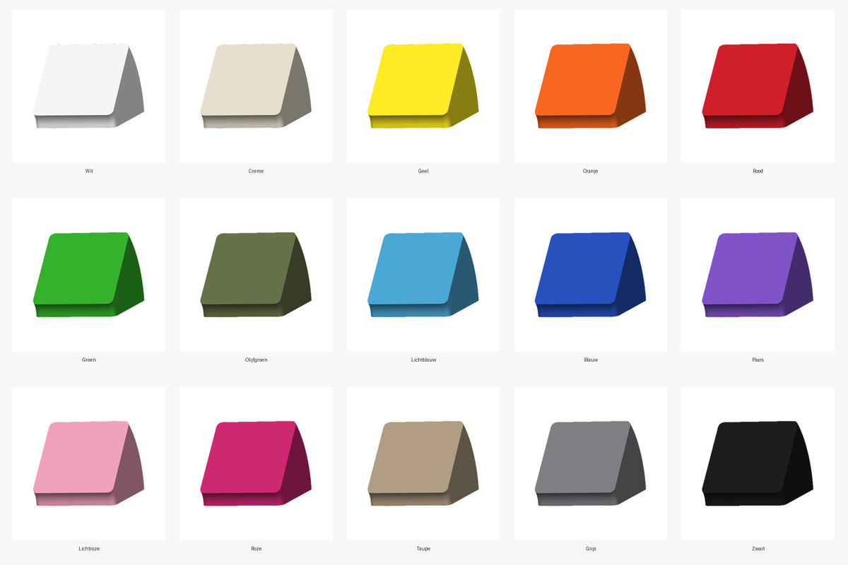 Magnetische figuurtjes voor je NFC-display - Blanco