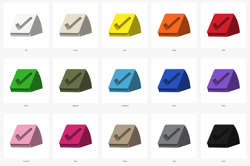 Magnetische figuurtjes voor je NFC-display - Checkmark