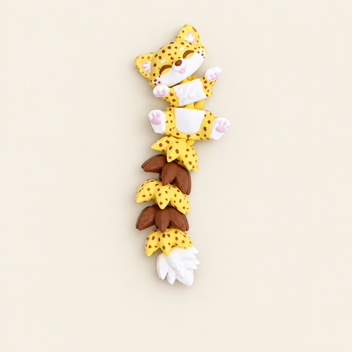 Cheetah met flexibele staart