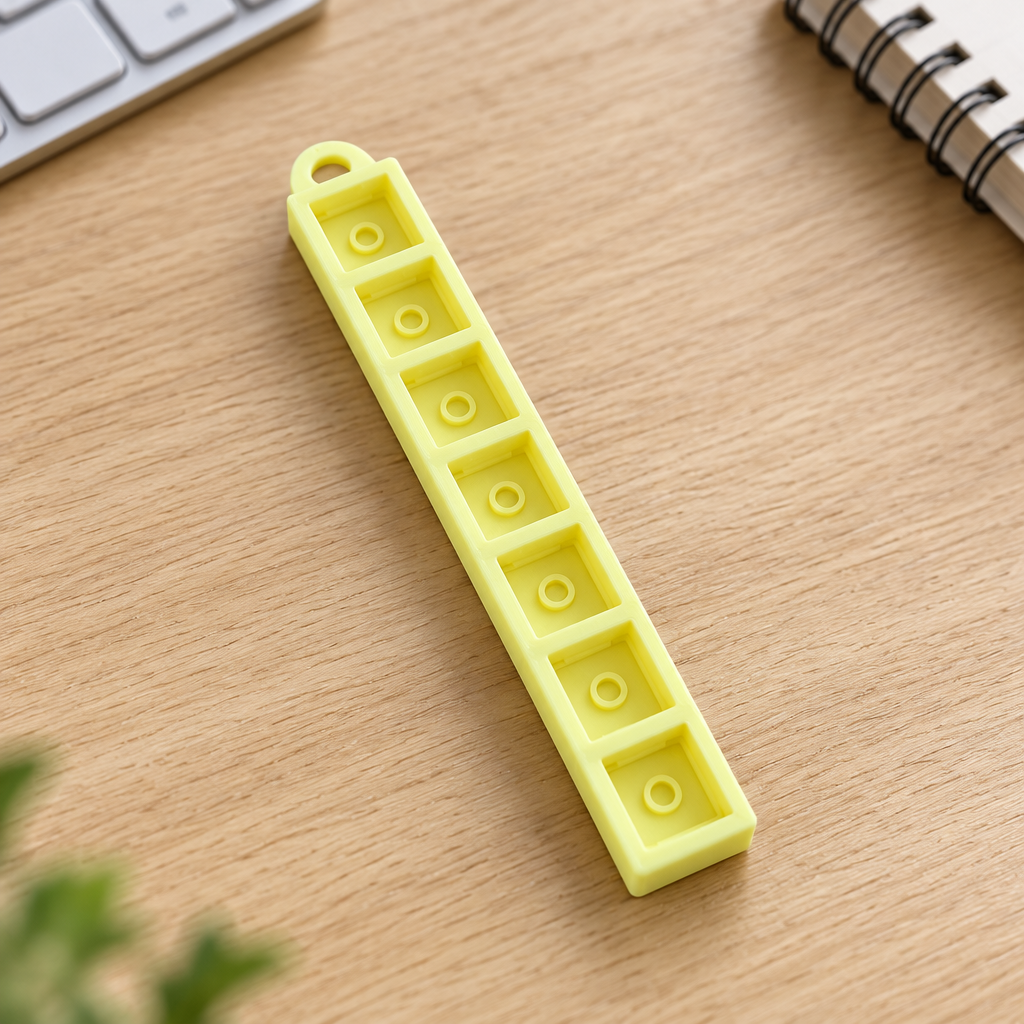 Clicker base met sleutelhanger (1  tot 9 vakjes)
