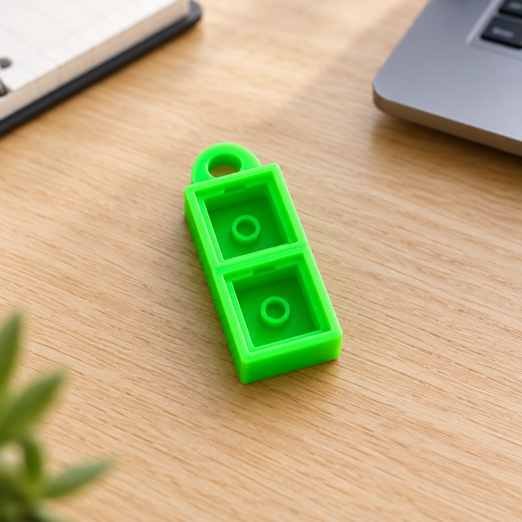 Clicker base met sleutelhanger (1  tot 9 vakjes)