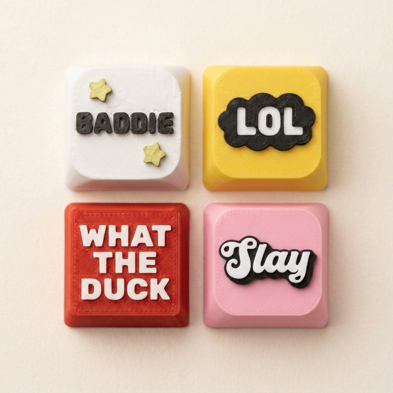 The Clicker Bar keycaps voor je clicker