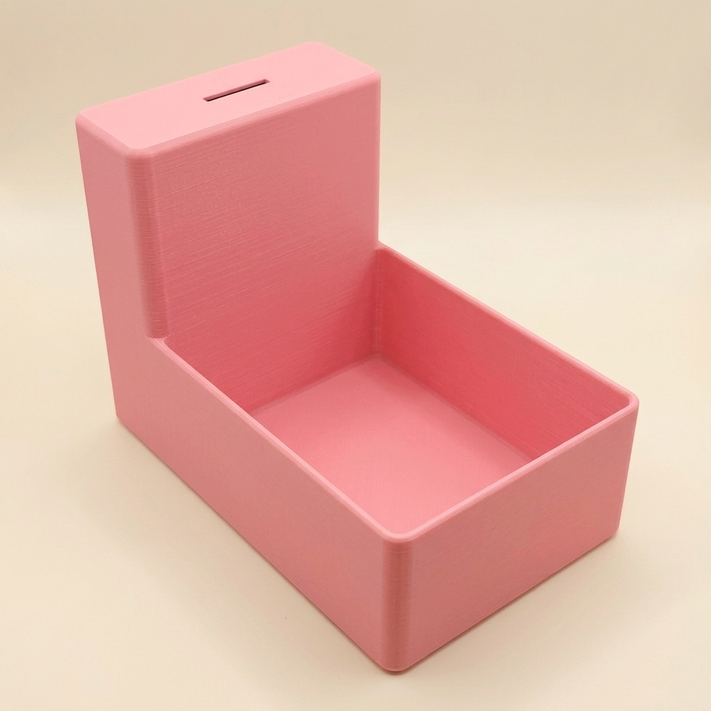 Displaybox zonder deksel in lichtroze