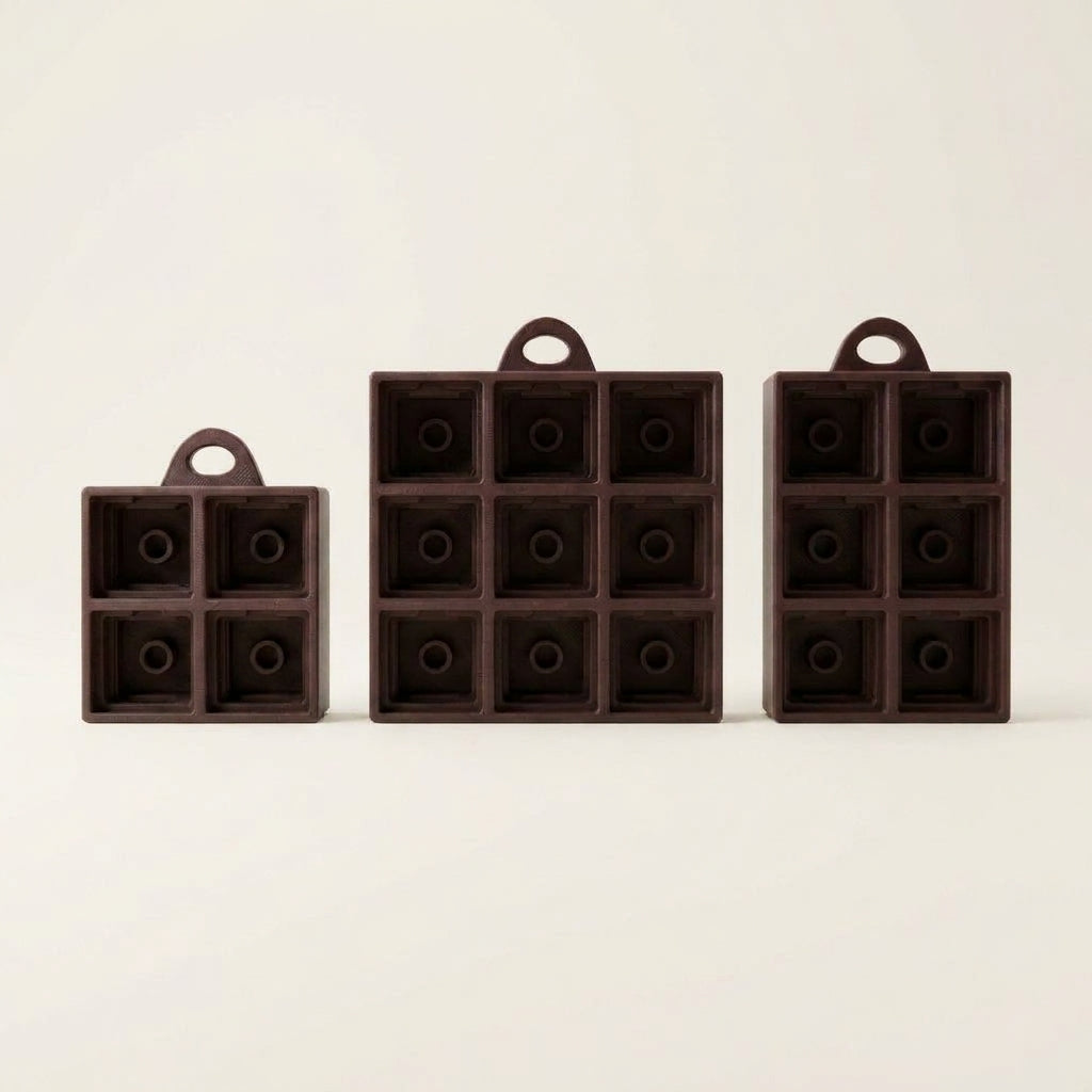 Clicker base met sleutelhanger (4, 6 of 9 vakjes box)