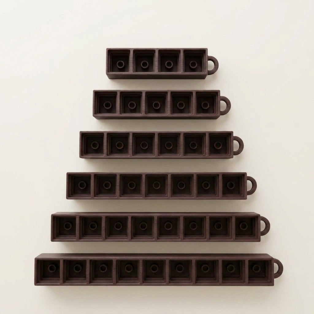 Clicker base met sleutelhanger (4 tot 9 vakjes)