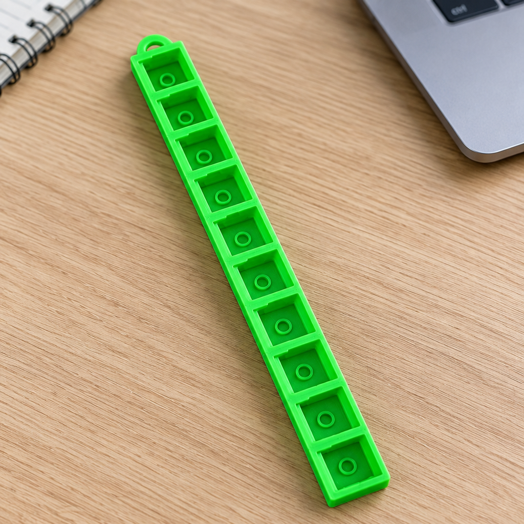 Clicker base met sleutelhanger (1  tot 9 vakjes)