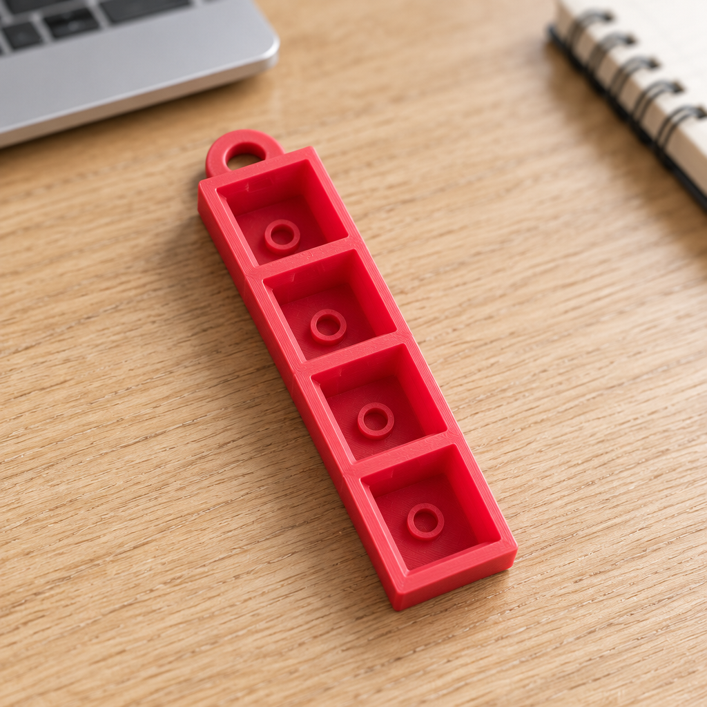 Clicker base met sleutelhanger (1  tot 9 vakjes)