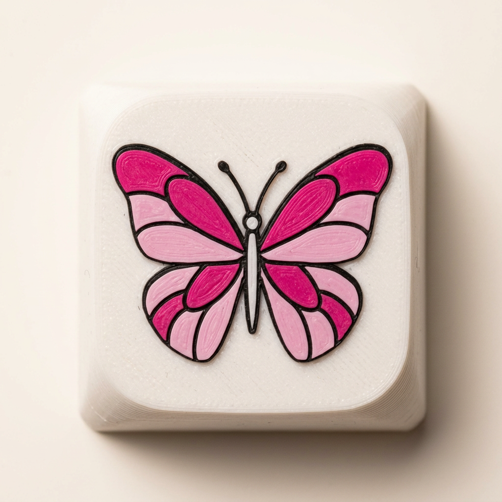 Productfoto van de vlinder-keycap