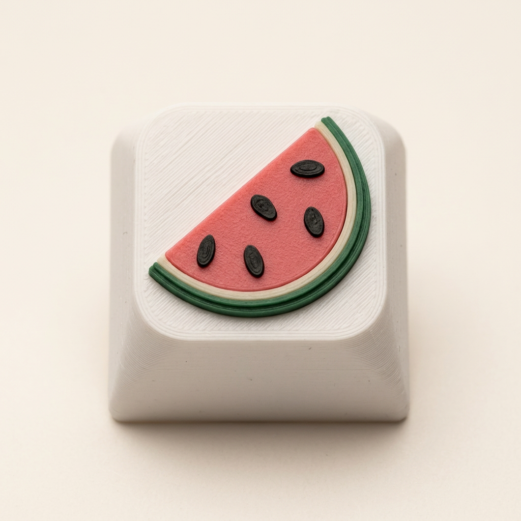 Productfoto van de watermeloen-keycap