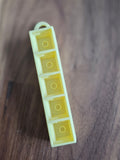 Clicker base met sleutelhanger (5 vakjes)