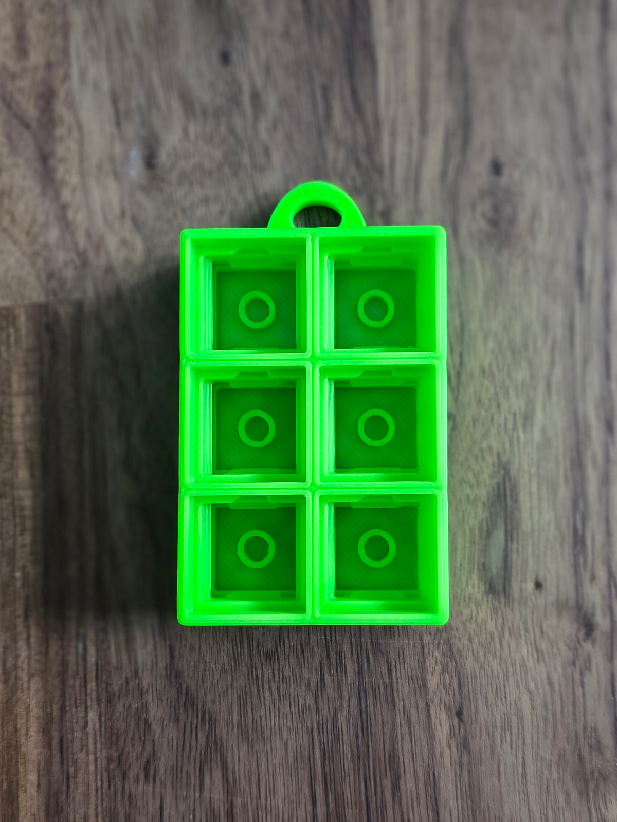 Clicker base met sleutelhanger (6 vakjes box)