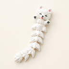 Toy met warm gebroken witte achtergrond