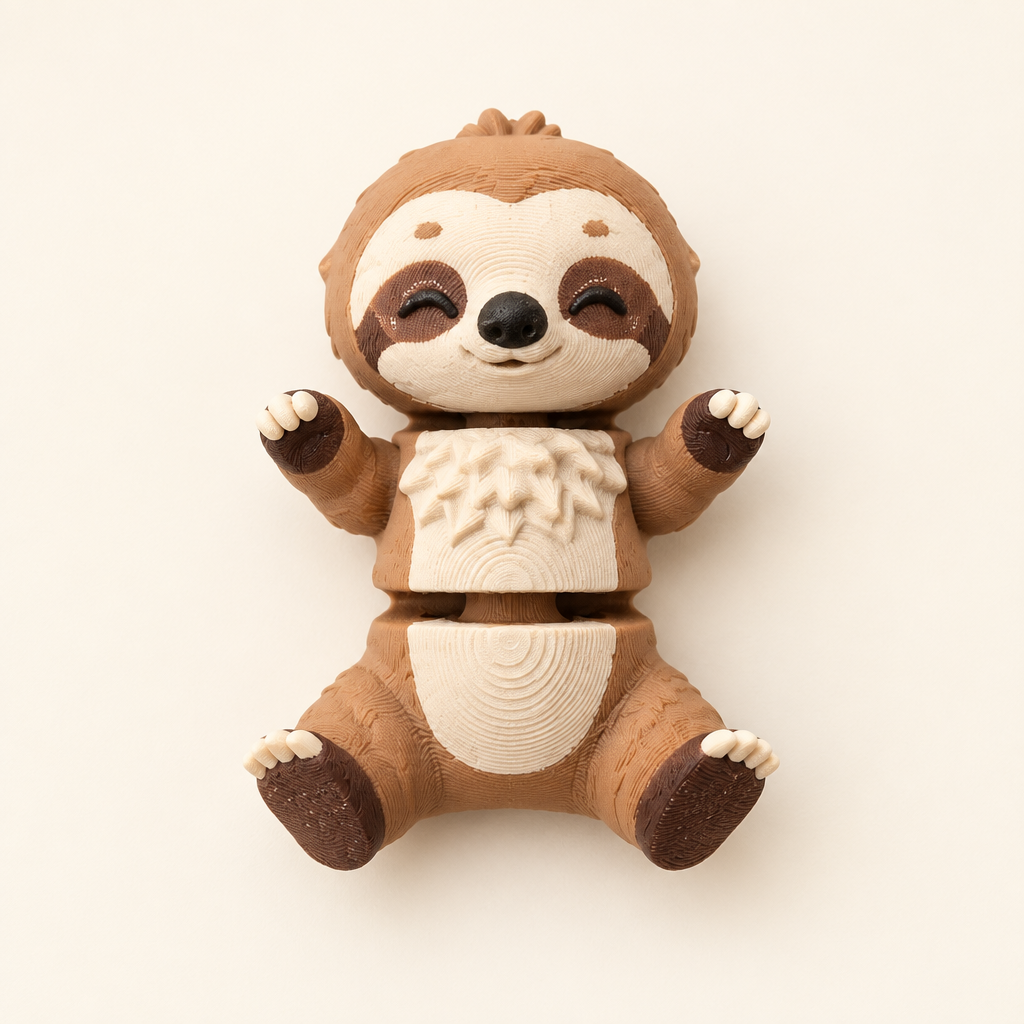 Toy op warm gebroken witte achtergrond