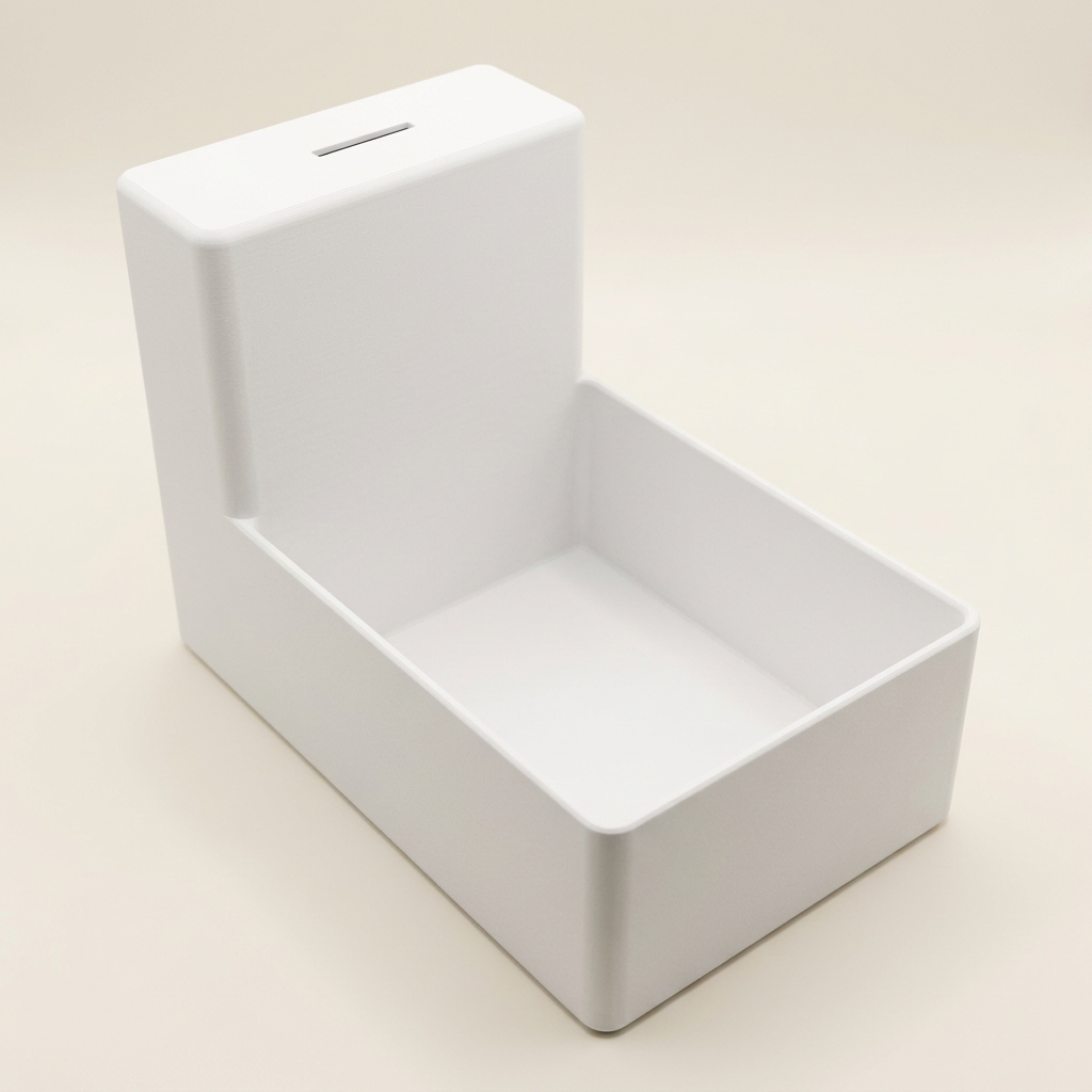 Witte displaybox zonder deksel
